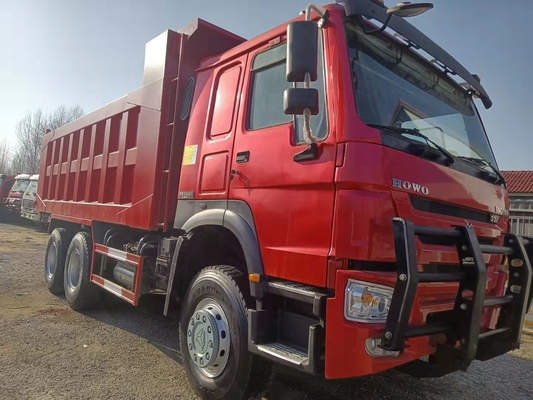 ISO 인증 사용 된 Sinotruk Shacman HOWO 371 덤프 트럭 틱퍼