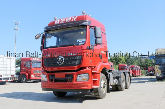 경쟁력있는 사용 된 샤크맨 6 * 4 375HP F3000 21-30t의 부하 용량과 함께 샤크맨 트럭 헤드