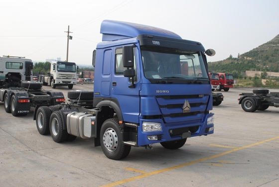 안전한 지불 Sinotruk HOWO 6X4 트랙터 트럭 371HP/420HP 중량 중국 트럭