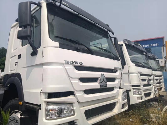 드라이브 휠 6×4 중고 10 휠 셰크만 시노트럭 HOWO 336-380HP 팅퍼 텀프 트럭