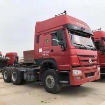 튜브리스 타이어 디자인 사용 된 Sinotruk HOWO 371 트럭 헤드 트랙터 덤프 트럭 할인