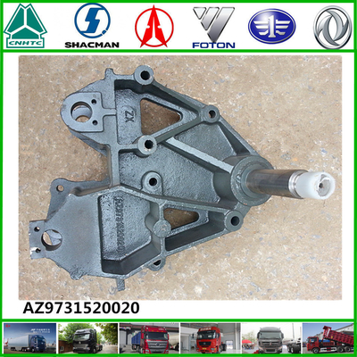 시노트룩 HOWO 트럭 부품 왼쪽 앞 잎 스프링 브래킷 AZ9731520020 원본/OEM