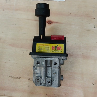 HOWO 371HP 덤프 트럭 수압 수동 공기 제어 밸브 14750652h 와이차이 엔진