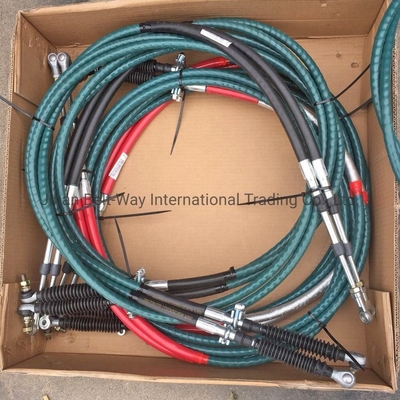 Wp12 엔진 Sinotruk HOWO 트럭 부품 선택 기어 유연 케이블 3400mm Wg9725240204