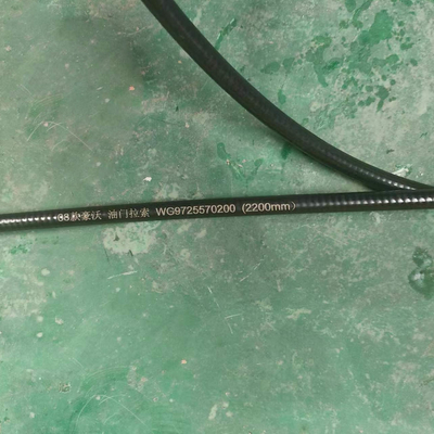 시노트룩 HOWO 트럭 가속 케이블 Wg9725570200 전체 무게 3.340kg