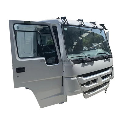Hw76 Sinotruk HOWO 트럭 레드 캐빈 예비 부품 덤프 트럭 250.00cm * 198.00cm * 235.00cm