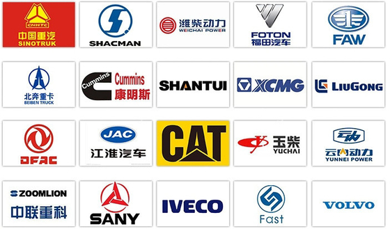 변속 시스템 부품 Wg1642879231 Sinotruk Shacman Foton FAW 트럭용 태양 비저