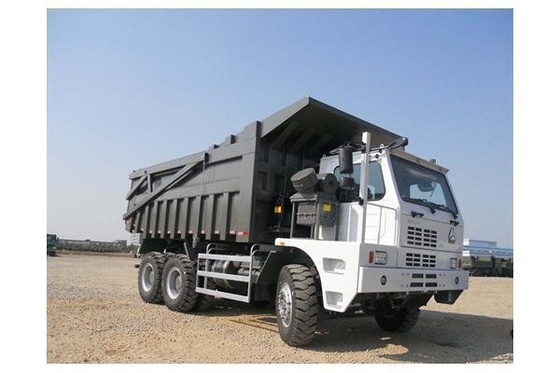 70 톤 ZZ5707S3640AJ HOWO 수동 변속기 타입의 광산 덤프 트럭