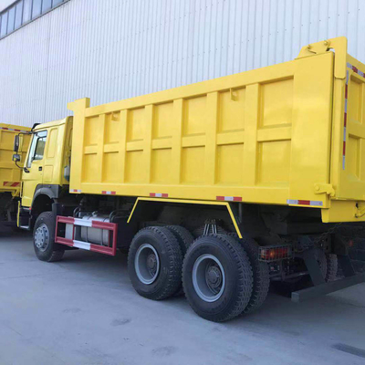 직판매 사용 된 HOWO 덤프 트럭 티퍼 트럭 6X4 Sinotruk 371HP 375HP 안전한 지불
