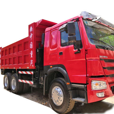 직판매 사용 된 HOWO 덤프 트럭 티퍼 트럭 6X4 Sinotruk 371HP 375HP 안전한 지불