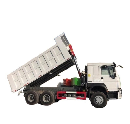시노트룩 10 휠 6X4 371HP 및 사용 된 HOWO 덤프 트럭 튜브리스 타이어 디자인