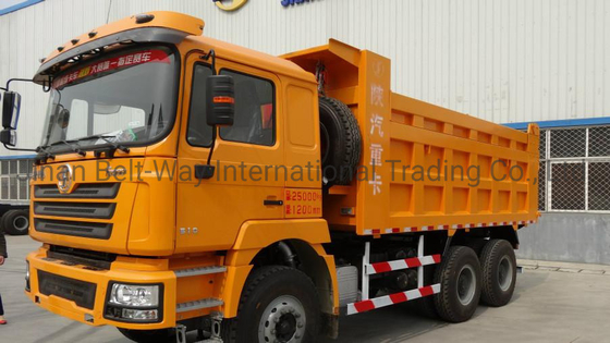 사용 된 샤크만 트럭 350HP 샤크만 F3000 유로 2 배출량 표준과 25톤 덤프 트럭