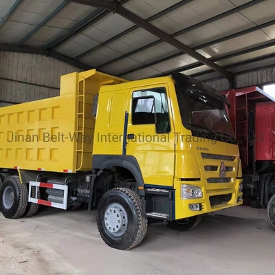 21-30t 부하 용량 6*4 8*4 6m 8m 샤크만 사용 된 덤프 트럭 덤퍼 375HP ISO 인증