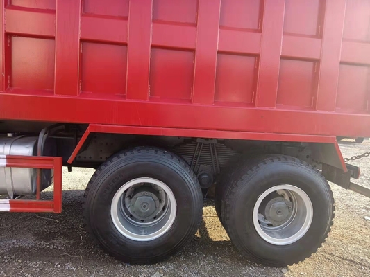 351-450마력 Sinotruk HOWO 336-380HP 엔진 용량> 8L의 틱퍼 덤프 트럭