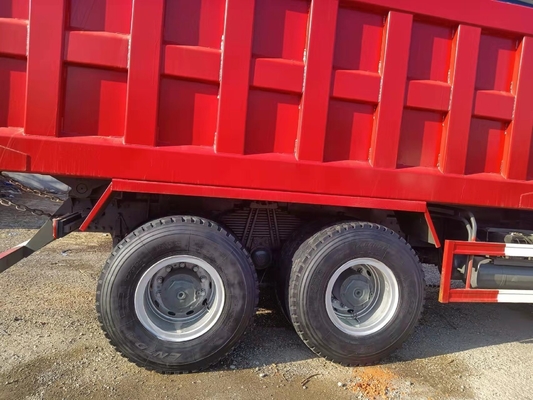 ISO 인증 사용 된 Sinotruk Shacman HOWO 371 덤프 트럭 틱퍼
