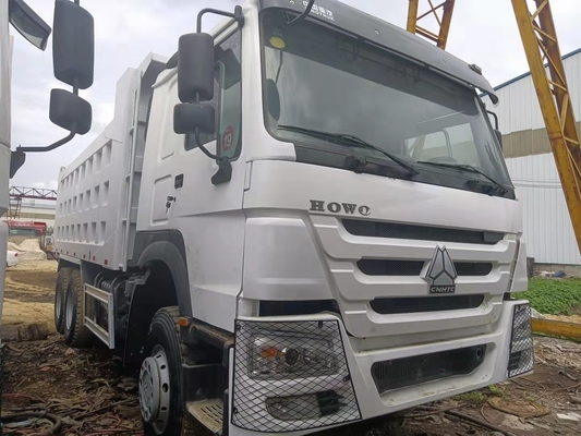 좋은 작업 상태 중고 Sinotruk HOWO 336-380HP 티퍼 덤프 트럭