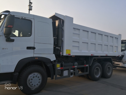타이어 디자인 튜브리스 시노트룩 HOWO 371HP 수동 변속기 화물 틱퍼 덤프 트럭