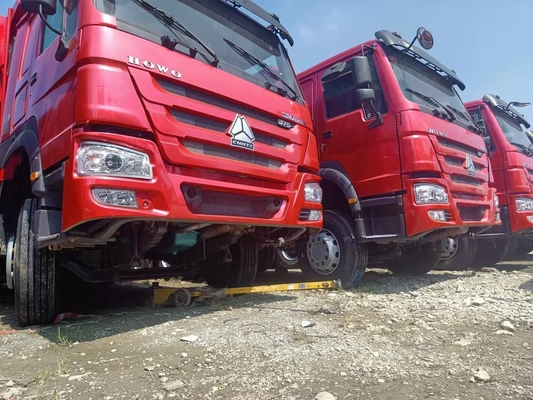 튜브리스 타이어 디자인 Sinotruk HOWO 336-380HP 덤프 트럭 351-450마력