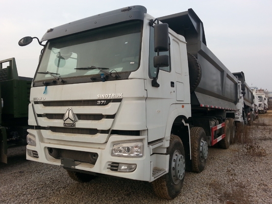 ISO 인증 12 휠 LHD 시노트럭 HOWO 8X4 RC 트럭 티퍼 60톤 덤프 트럭 덤퍼