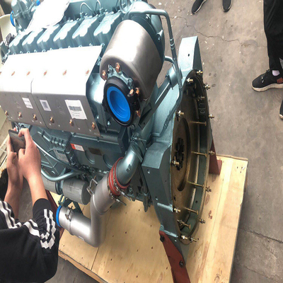 오리지널 트럭 부품 Sinotruk HOWO A7 371HP 엔진 Wd615.47 고속 역량