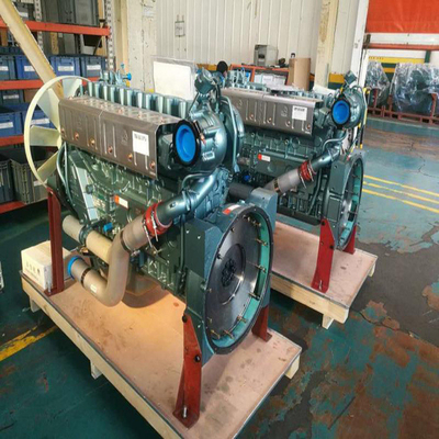 시노트룩 HOWO A7 T7 Wd615.47 371HP 디젤 트럭 엔진