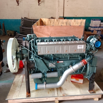Sinotruck HOWO 371 트럭과 내구성있는 Wd615.47 디젤 엔진으로 비즈니스를 업그레이드하십시오.