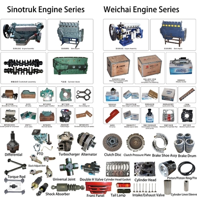 Wd615.47 Sinotruk HOWO 트럭 부품 웨차이 엔진 부품 해상 엔진 예비 부품 제안